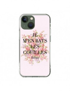Cover iPhone 13 Je m'en bats les couilles Bisous -...