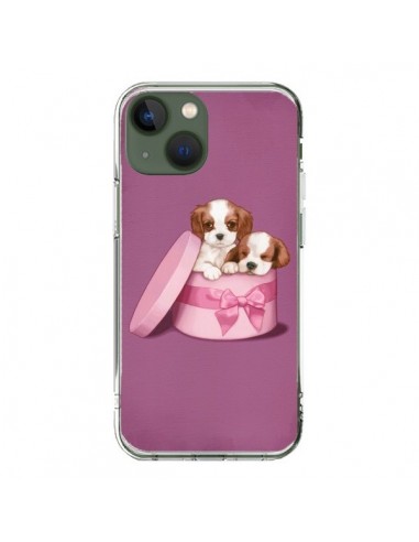 Cover iPhone 13 Cane Boite Noeud - Maryline Cazenave