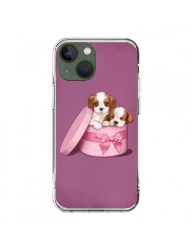 iPhone 13 Case Dog Boite Noeud - Maryline Cazenave