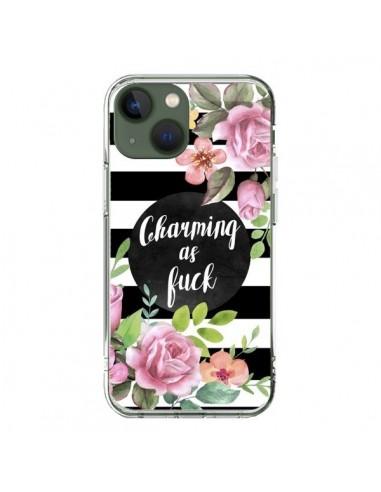 Coque iPhone 13 Charming as Fuck Fleurs - Maryline Cazenave