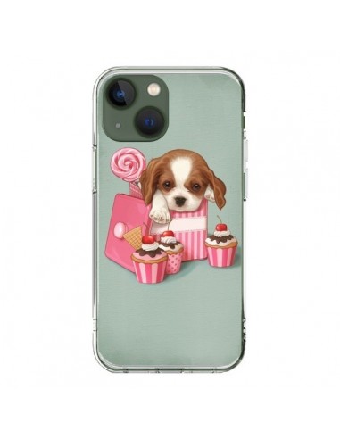 Cover iPhone 13 Cane Cupcake Torta Boite - Maryline Cazenave