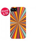 Coque iPhone 5/5S et SE Horizon Bandes Multicolores - Maximilian San