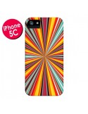 Coque iPhone 5C Horizon Bandes Multicolores - Maximilian San