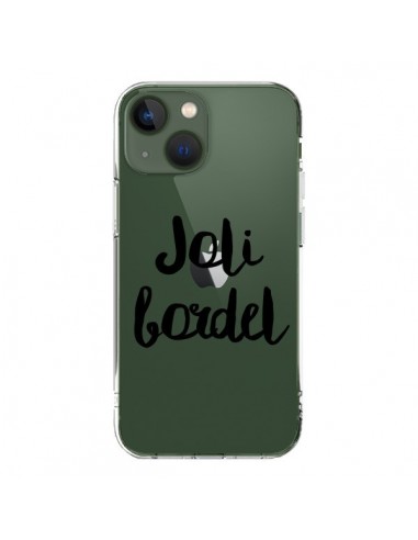 Cover iPhone 13 Joli Bordel Trasparente - Maryline Cazenave