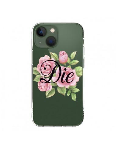 Coque iPhone 13 Die Fleurs Transparente - Maryline Cazenave