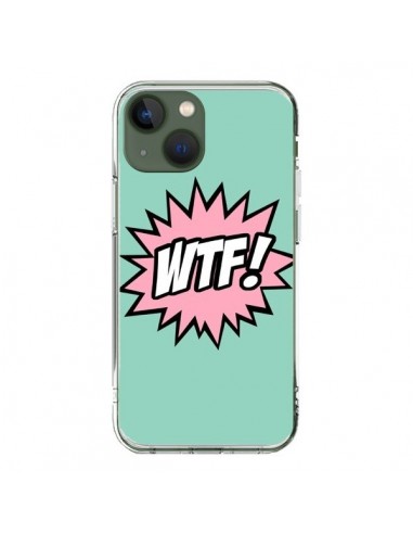 Coque iPhone 13 WTF Bulles BD Comics - Maryline Cazenave