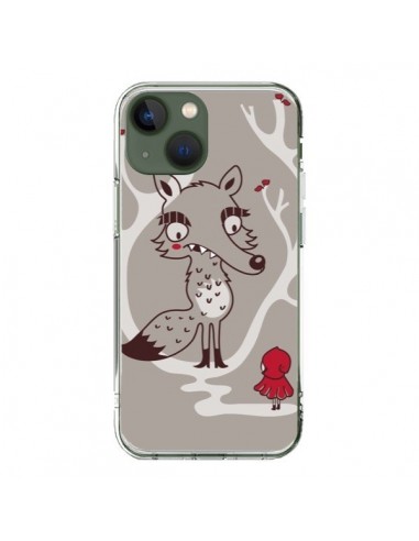 Coque iPhone 13 Le Petit Chaperon Rouge Loup - Maria Jose Da Luz