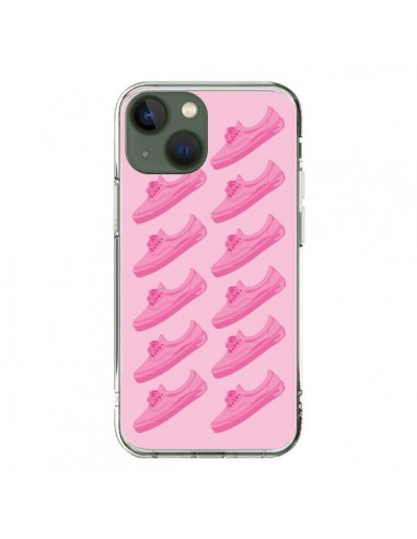 Coque iPhone 13 Pink Rose Vans Chaussures - Mikadololo
