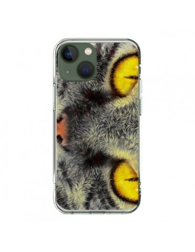 Coque iPhone 13 Chat Gato Loco - Maximilian San