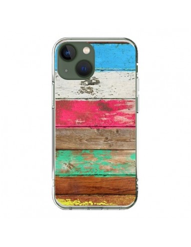 Coque iPhone 13 Eco Fashion Bois - Maximilian San