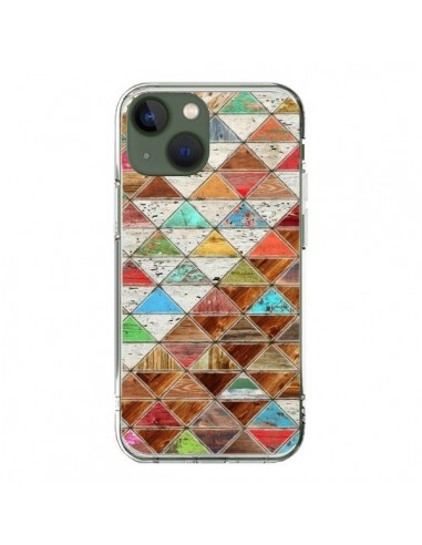 Coque iPhone 13 Love Pattern Triangle - Maximilian San