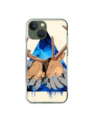 Coque iPhone 13 Cerf Triangle Seconde Chance - Maximilian San