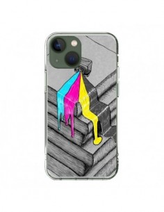 Coque iPhone 13 Appareil Photo Bleeding Words -...