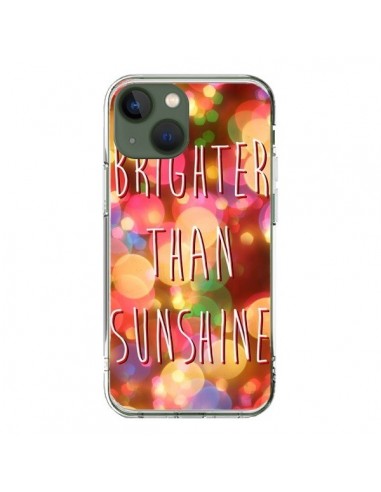 Coque iPhone 13 Brighter Than Sunshine Paillettes - Maximilian San
