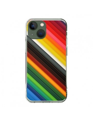Coque iPhone 13 Arc en Ciel Rainbow - Maximilian San