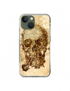 Coque iPhone 13 Lord Skull Seigneur Tête de Mort Crane -...