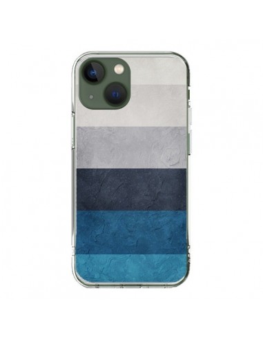 Coque iPhone 13 Bandes Horizontales Greece Hues - Maximilian San