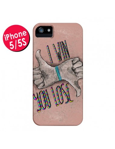 Coque I win You lose pour iPhone 5 et 5S - Maximilian San