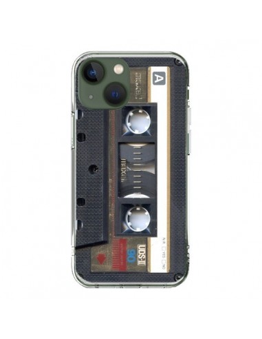 Coque iPhone 13 Cassette Gold K7 - Maximilian San