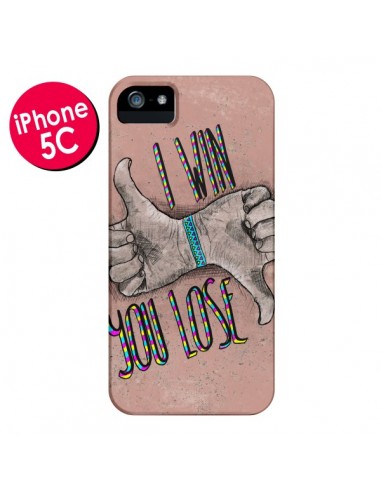 Coque I win You lose pour iPhone 5C - Maximilian San