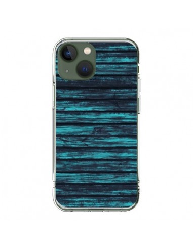 iPhone 13 Case Luna Blue Wood Wood - Maximilian San