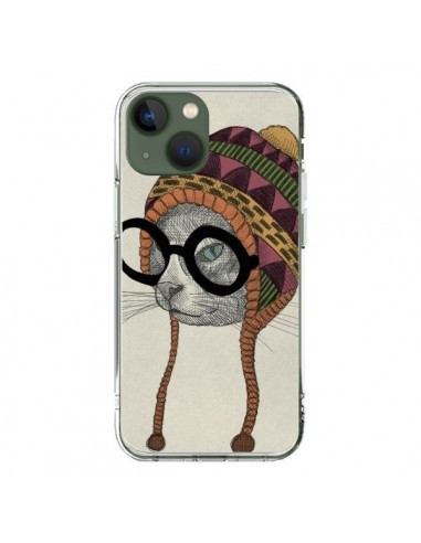 Cover iPhone 13 Gatto Cappello - Borg