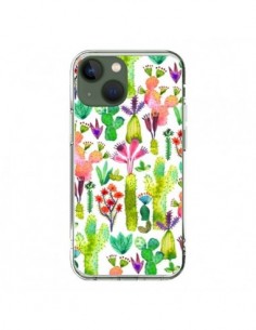 Coque iPhone 13 Cacti Garden - Ninola Design