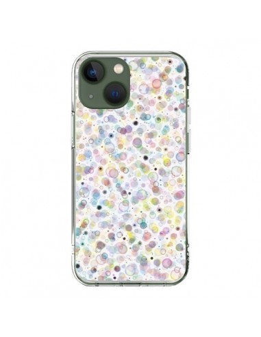 Coque iPhone 13 Cosmic Bubbles Multicolored - Ninola Design