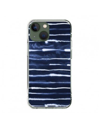 iPhone 13 Case Electric Lines Azzurro - Ninola Design