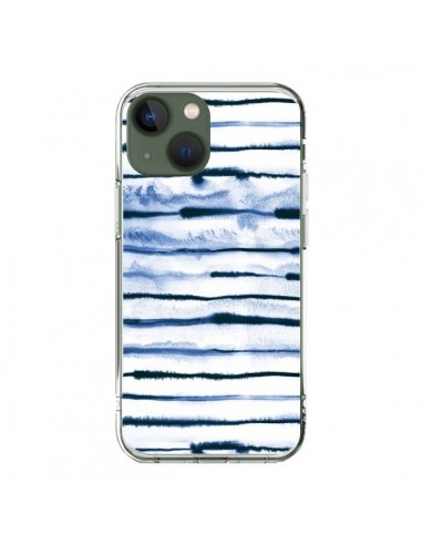 iPhone 13 Case Electric Lines White - Ninola Design