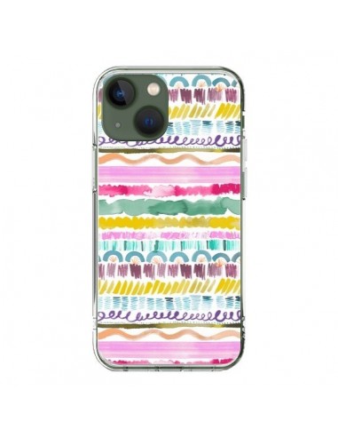 Coque iPhone 13 Garlands Tribal - Ninola Design