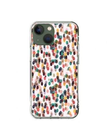 Coque iPhone 13 Rainbow Lace Neon - Ninola Design