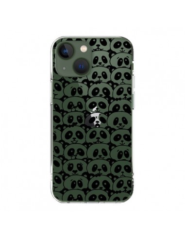 Coque iPhone 13 Panda Par Milliers Transparente - Nico