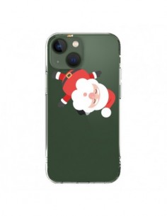 Cover iPhone 13 Babbo Natale e la sua Ghirlanda...