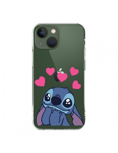 Cover iPhone 13 Stitch di Lilo e Stitch Tongue Trasparente - Nico