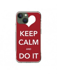 Coque iPhone 13 Keep Calm and Do It - Nico