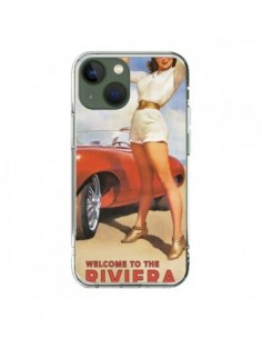 Coque iPhone 13 Welcome to the Riviera Vintage Pin Up - Nico