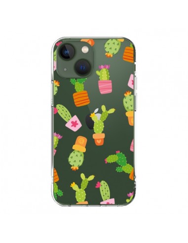 Coque iPhone 13 Cactus Méli Mélo Transparente - Nico