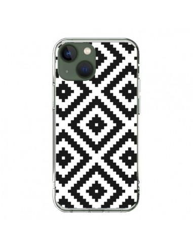 iPhone 13 Case Diamanti Motivi White e Black - Pura Vida