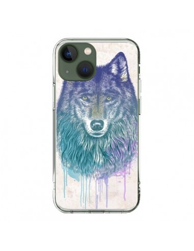 Coque iPhone 13 Loup - Rachel Caldwell