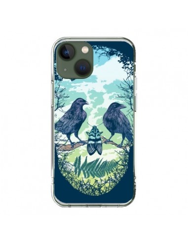 Coque iPhone 13 Tête de Mort Nature - Rachel Caldwell