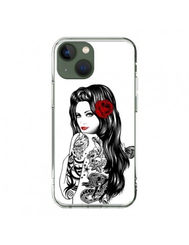 Cover iPhone 13 Ragazza Tatuaggio Lolita - Rachel Caldwell