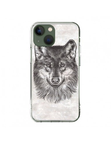 iPhone 13 Case Wolf Grey - Rachel Caldwell