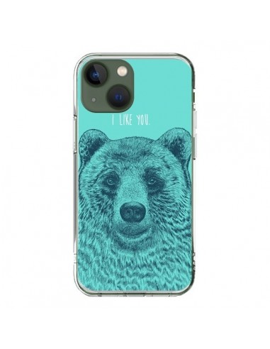 iPhone 13 Case Bear I like You - Rachel Caldwell