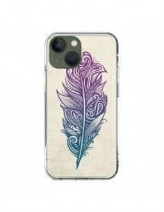 Cover iPhone 13 Piume Arcobaleno - Rachel Caldwell