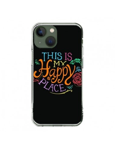 Coque iPhone 13 This is my Happy Place - Rachel Caldwell
