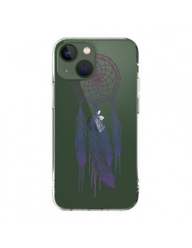 Coque iPhone 13 Attrape-rêves Transparente - Rachel Caldwell