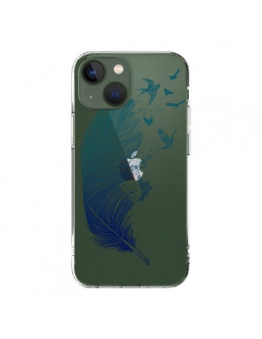 iPhone 13 Case Plume Fly Birds Clear - Rachel Caldwell