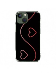 Coque iPhone 13 Coeur Love Rouge - R Delean