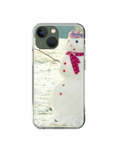 Coque iPhone 13 Bonhomme de Neige - R Delean